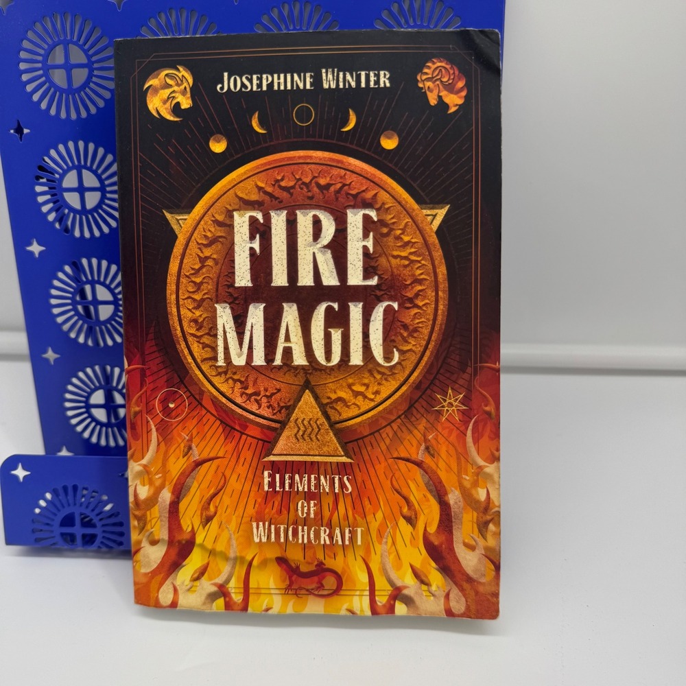 Fire Magic Elements of Witchcraft Josephine Winter Llewellyn Paperback Book